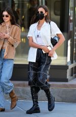 IRINA SHAYK Out in West Village in New York 05/25/2021