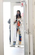 IRINA SHAYK Takes Ferry Out to Governor