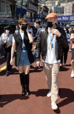 IRIS MITTENAERE and LEA SEYDOUX at Monaco E-Prix 2021 05/08/2021