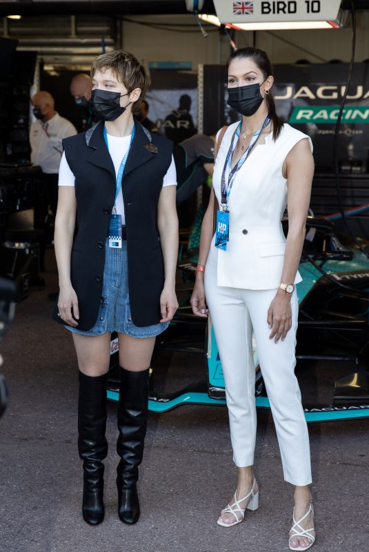 IRIS MITTENAERE and LEA SEYDOUX at Monaco E-Prix 2021 05/08/2021