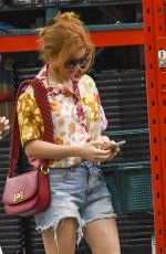 ISLA FISHER in Denim Shotrts at Her Local Hardware Store in Sydney 05/01/2021