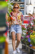 ISLA FISHER in Denim Shotrts at Her Local Hardware Store in Sydney 05/01/2021