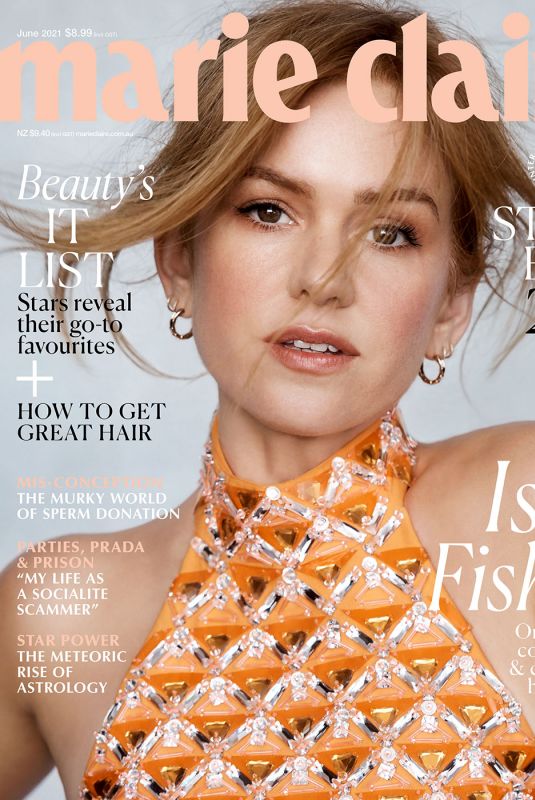 ISLA FISHER in Marie Claire Magazine, Australia June 2021