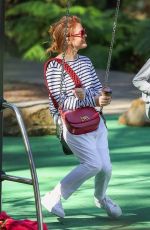 ISLA FISHER Out at a Park in Sydney 05/08/2021