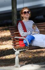 ISLA FISHER Out at a Park in Sydney 05/08/2021