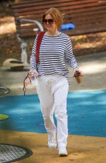 ISLA FISHER Out at a Park in Sydney 05/08/2021