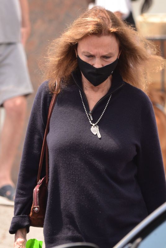 JACQUELINE BISSET Out Shopping in West Hollywood 05/15/2021