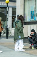 JADE THIRLWALL and Jordan Stephens Out in London 04/29/2021