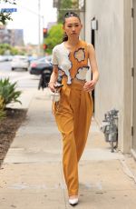 JAIME XIE Heading to a Meeting in Los Angeles 05/19/2021