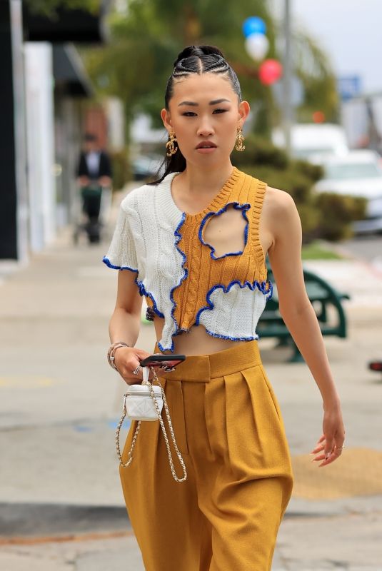 JAIME XIE Heading to a Meeting in Los Angeles 05/19/2021