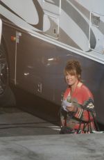 JANE SEYMOUR on the Set of Harry Wild in Wicklow 04/30/2021