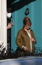 JANE SEYMOUR on the Set of Harry Wild in Wicklow 04/30/2021