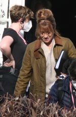 JANE SEYMOUR on the Set of Harry Wild in Wicklow 04/30/2021