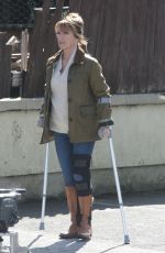 JANE SEYMOUR on the set of Harry Wild in Wicklow 05/25/2021