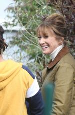 JANE SEYMOUR Out Filming in Wicklow 05/03/2021