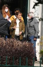 JANE SEYMOUR Out Filming in Wicklow 05/03/2021