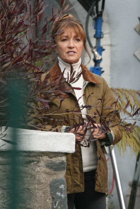 JANE SEYMOUR Out Filming in Wicklow 05/03/2021