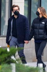 JEANNE CADIEU and Jake Gyllenhaal Out in New York 05/06/2021