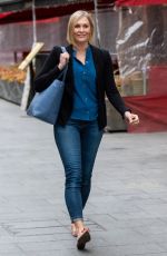JENNI FALCONER Leaves Breakfast Show in London 05/04/2021
