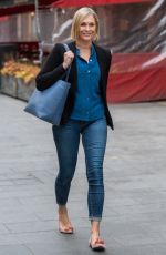 JENNI FALCONER Leaves Breakfast Show in London 05/04/2021