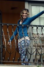 JENNIFER ESPOSITO on the Set of Ray Romano Directorial Project in New York 05/04/2021