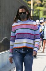 JENNIFER GARNER Arrives at Her Son Swimming Lessons in Brentwood 05/28/2021