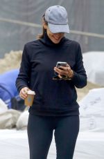 JENNIFER GARNER on Construction Site of Her New Home in Brentwood 05/28/2021