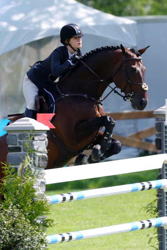 JENNIFER GATES Competing in a Horse Show in North Salem 05/20/2021