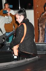 JENNIFER GOICOECHEA and Usher Leaves Nobu in West Hollywood 05/27/2021