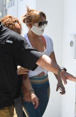 JENNIFER LOPEZ Arrives at a Gym in Miami 05/12/2021