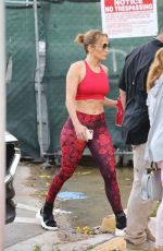 JENNIFER LOPEZ Arrives at a Gym in Miami 05/21/2021