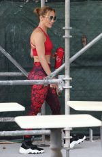 JENNIFER LOPEZ Arrives at a Gym in Miami 05/21/2021