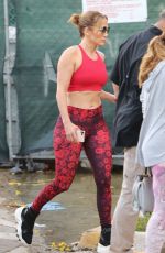 JENNIFER LOPEZ Arrives at a Gym in Miami 05/21/2021