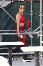 JENNIFER LOPEZ Arrives at a Gym in Miami 05/21/2021