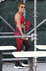 JENNIFER LOPEZ Arrives at a Gym in Miami 05/21/2021