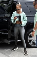 JENNIFER LOPEZ Arrives on Gym Session in Miami 05/13/2021