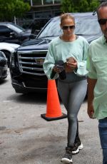 JENNIFER LOPEZ Arrives on Gym Session in Miami 05/13/2021
