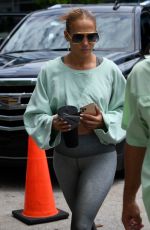 JENNIFER LOPEZ Arrives on Gym Session in Miami 05/13/2021