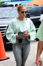 JENNIFER LOPEZ Arrives on Gym Session in Miami 05/13/2021