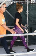 JENNIFER LOPEZ at a Gym in Miami 05/26/2021