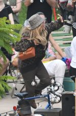 JENNIFER LOPEZ Back to Work Filming for Coach in Miami 05/12/2021