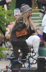 JENNIFER LOPEZ Back to Work Filming for Coach in Miami 05/12/2021