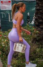 JENNIFER LOPEZ in Tights Heading to a Gym in Miami 05/27/2021