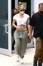 JENNIFER LOPEZ Leaves a Gym in Miami 05/11/2021