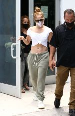 JENNIFER LOPEZ Leaves a Gym in Miami 05/11/2021