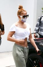 JENNIFER LOPEZ Leaves a Gym in Miami 05/11/2021
