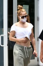 JENNIFER LOPEZ Leaves a Gym in Miami 05/11/2021