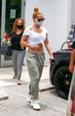 JENNIFER LOPEZ Leaves a Gym in Miami 05/11/2021