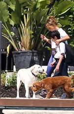 JENNIFER LOPEZ Out with Her Dogs in Los Angeles 05/24/2021
