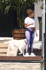 JENNIFER LOPEZ Out with Her Dogs in Los Angeles 05/24/2021